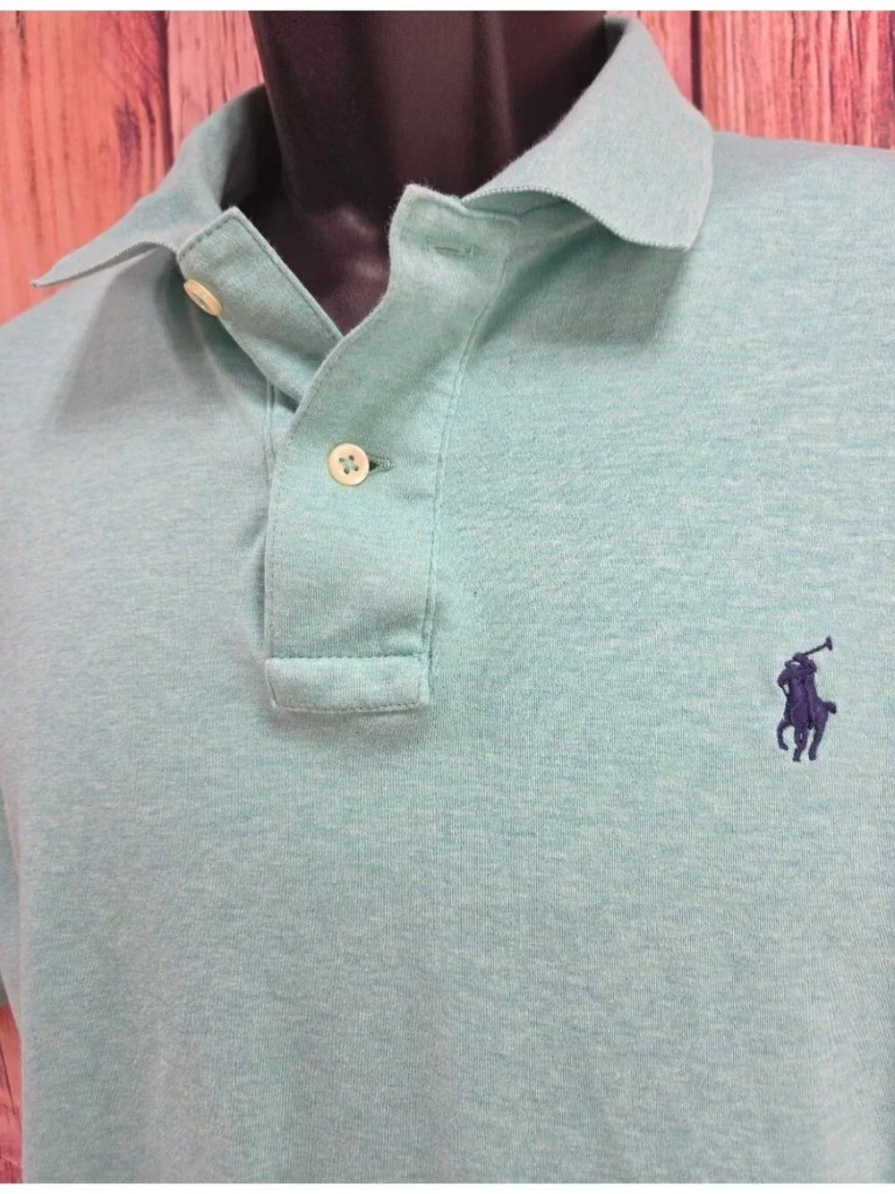 Polo Ralph Lauren Classic Fit Green Polo Large